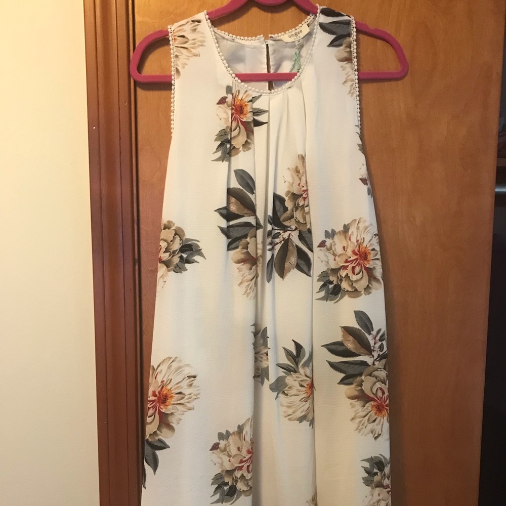 Gorgeous floral tank dress